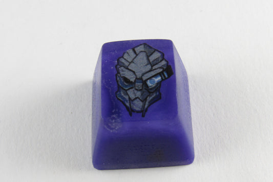Chaos Caps 1.1  - Garrus - PrimeCaps Keycap - Blank and Sculpted Artisan Keycaps for cherry MX mechanical keyboards 