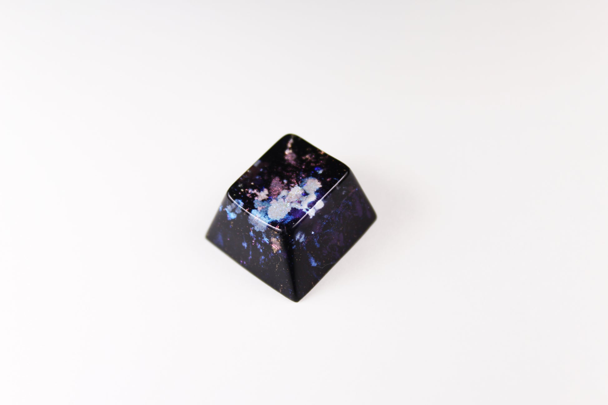 Cherry Esc - Diamond Nebula - PrimeCaps Keycap - Blank and Sculpted Artisan Keycaps for cherry MX mechanical keyboards 