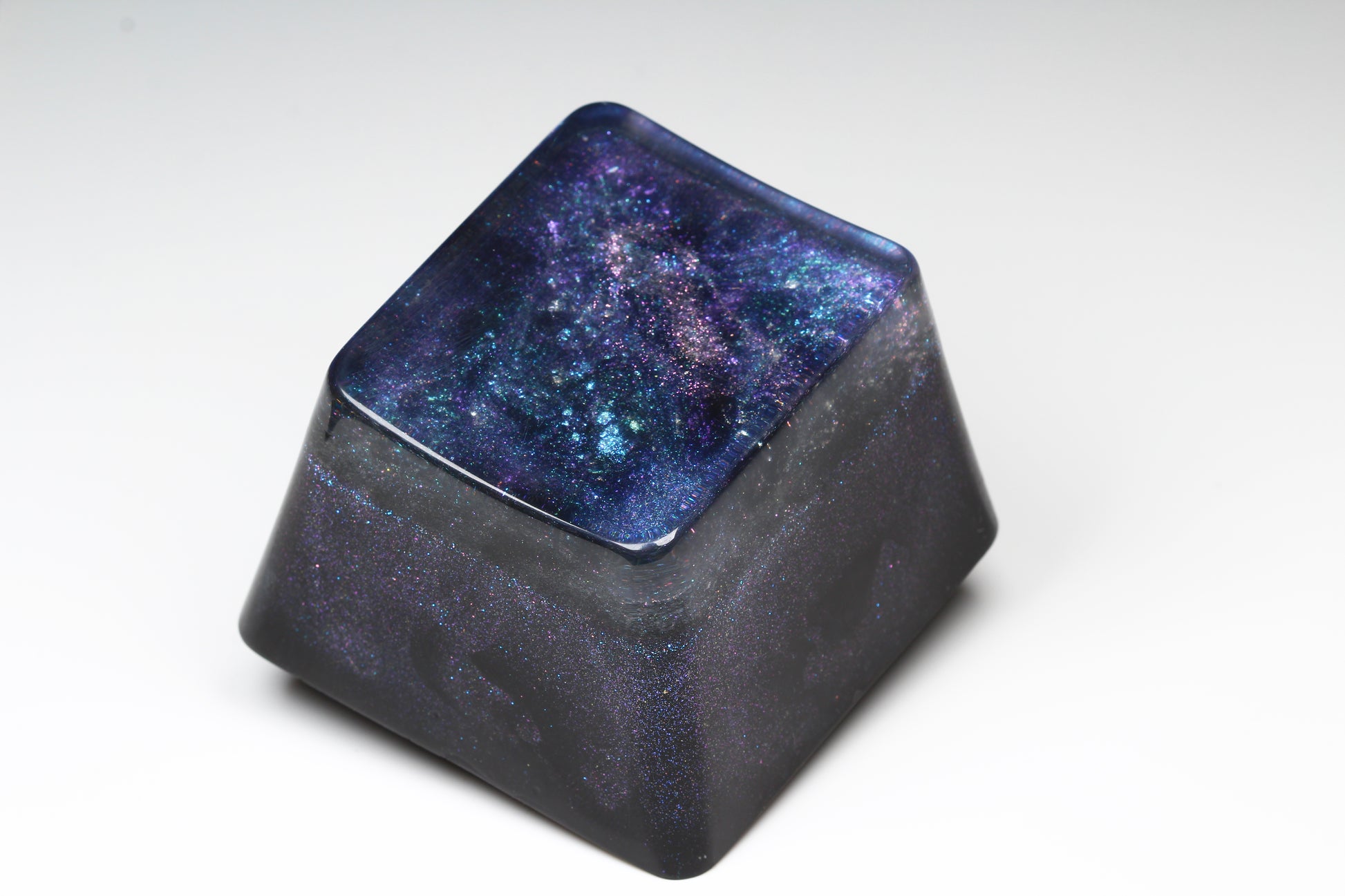 Gimpy Gigantikey - Deep Field - PrimeCaps Keycap - Blank and Sculpted Artisan Keycaps for cherry MX mechanical keyboards 